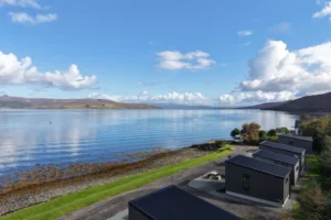 Angusfield Luxury Cabins, sea views